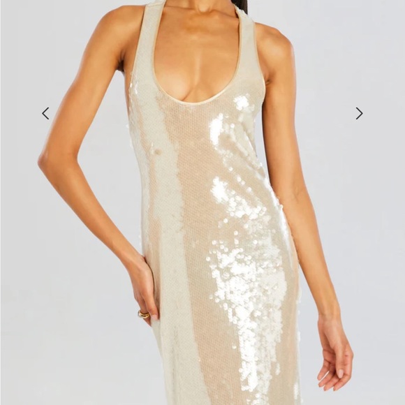 RETROFÊTE BELLA SEQUIN DRESS - Picture 2 of 3